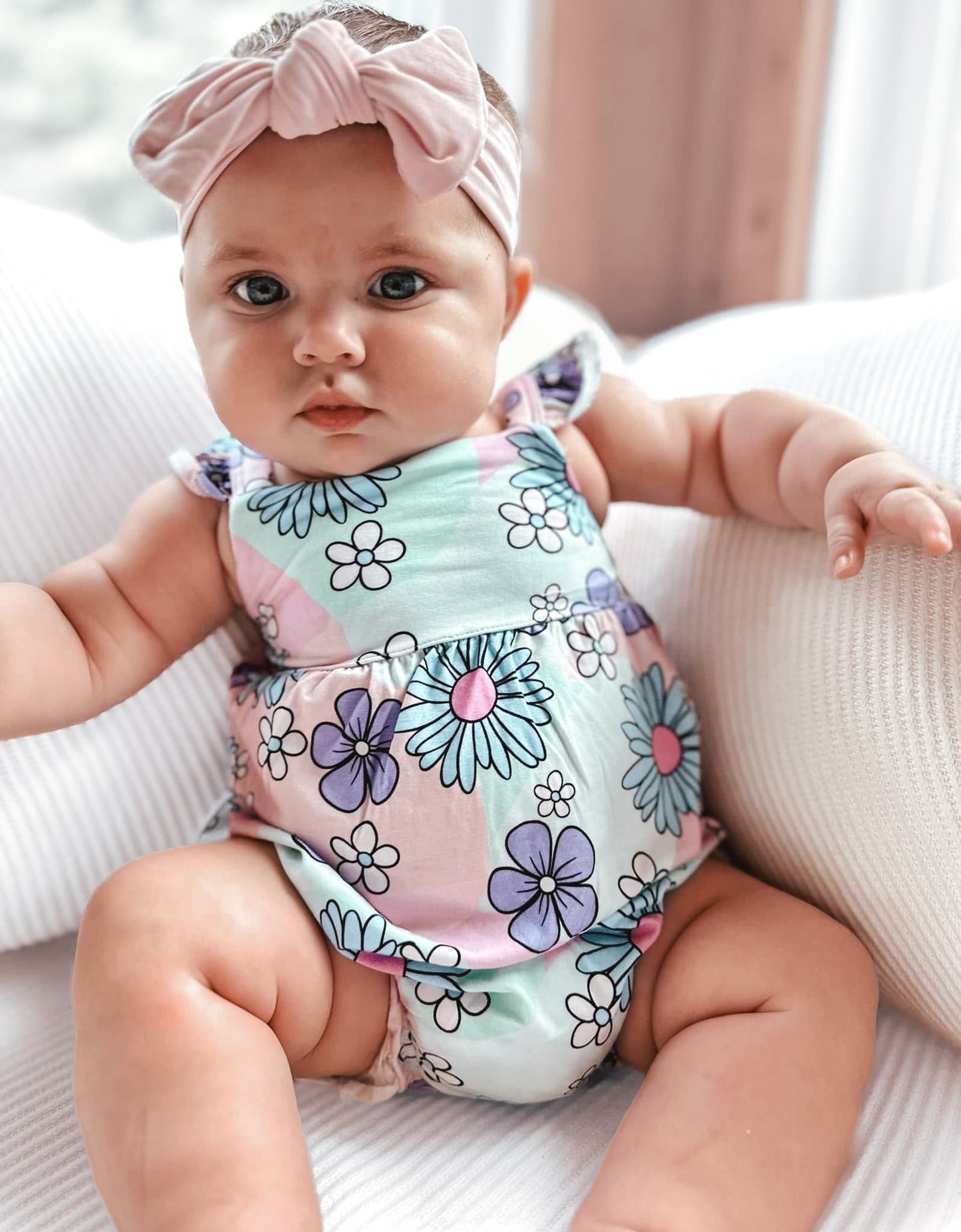 Blake - Floral Bubble Romper