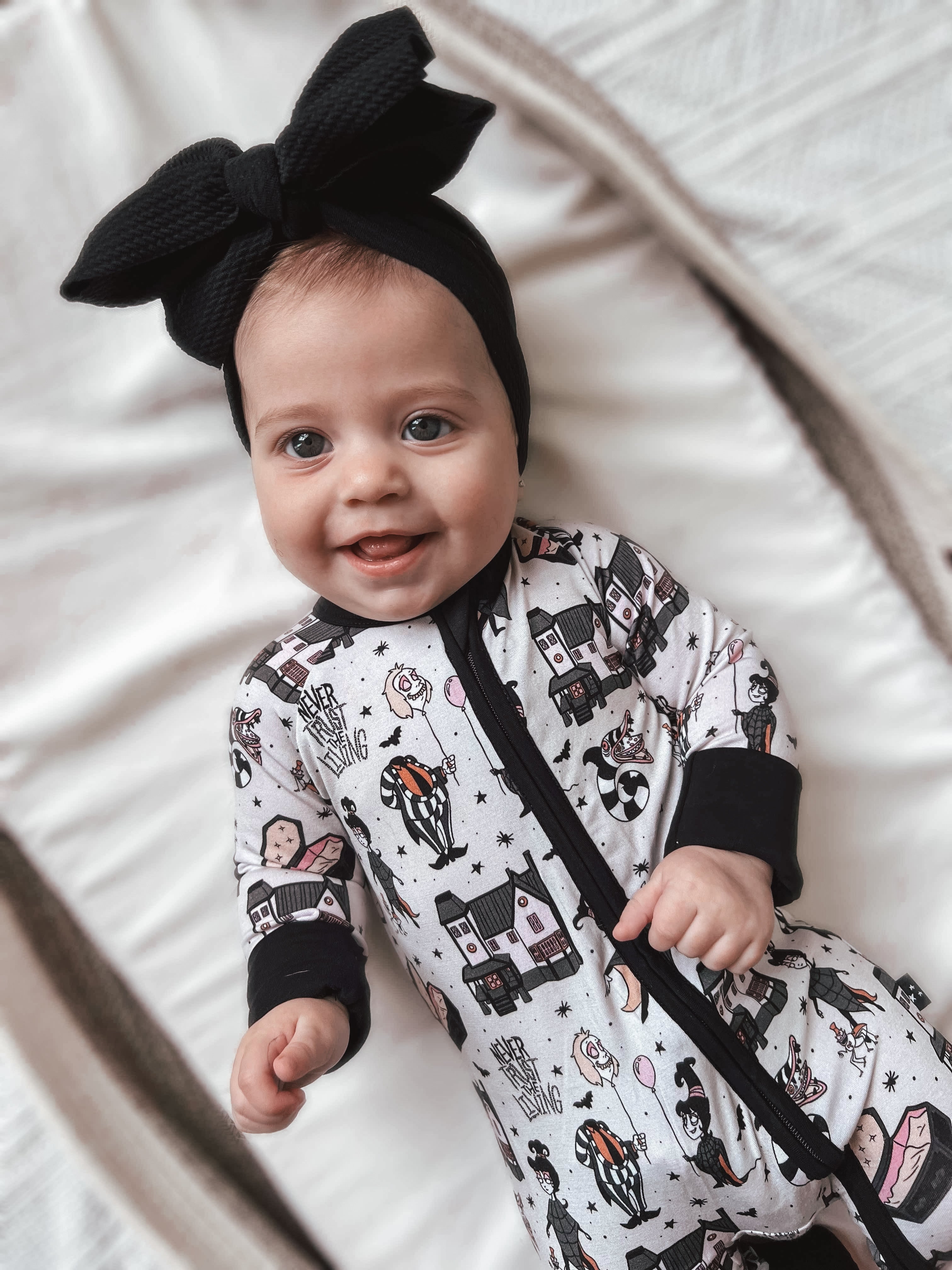 Never Trust the Living - Zippy Zipper Romper