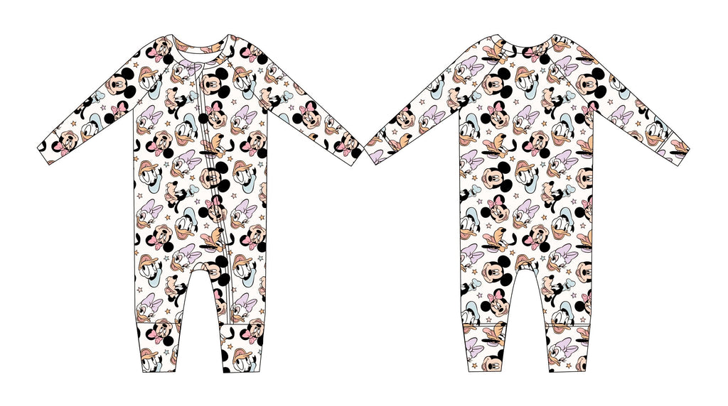 Sensational Six - Zippy Zipper Romper