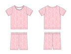 Pink Toile - Floral Short Set