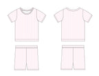 Pink Stripes - Short Set