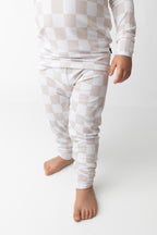 Nude Checker (ribbed) - Set