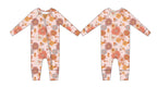 Autumn - Zippy Floral Zipper Romper