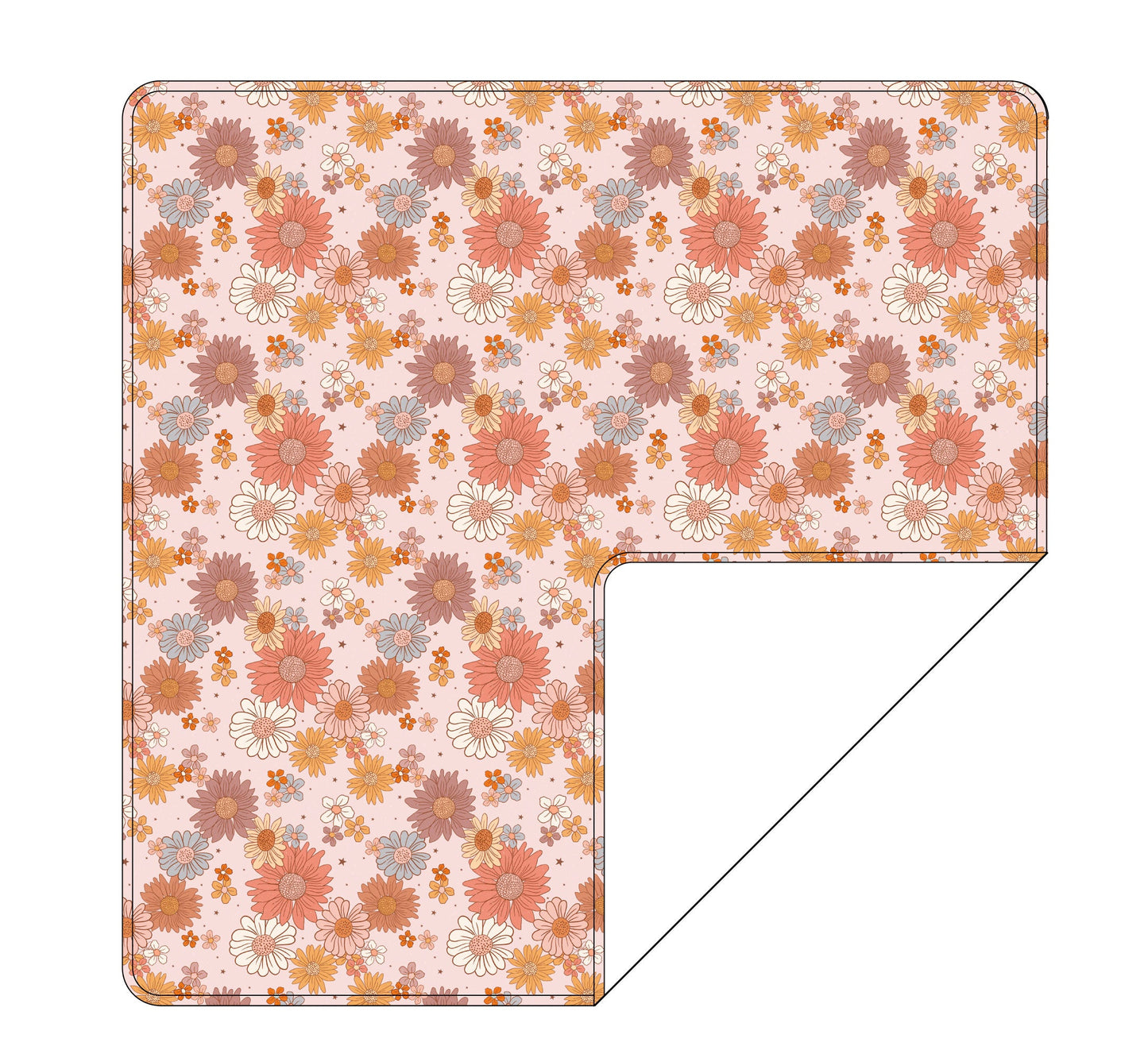 Autumn - Floral Lightweight Blanket