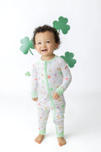 Lucky - Zippy Zipper Romper