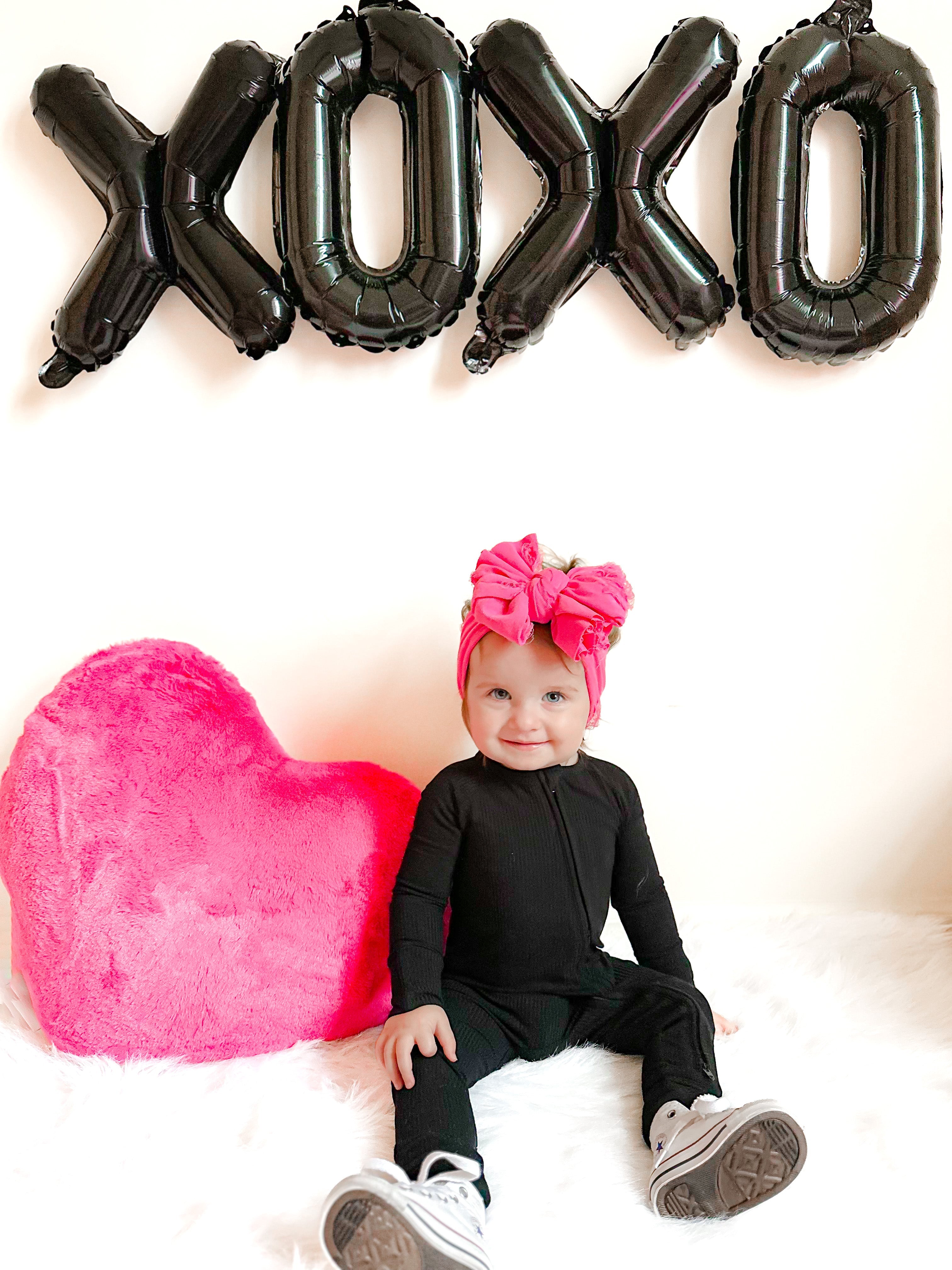BLACK RIB DREAM ZIPPER ROMPER