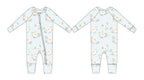 Cosette - Zippy Floral Zipper Romper