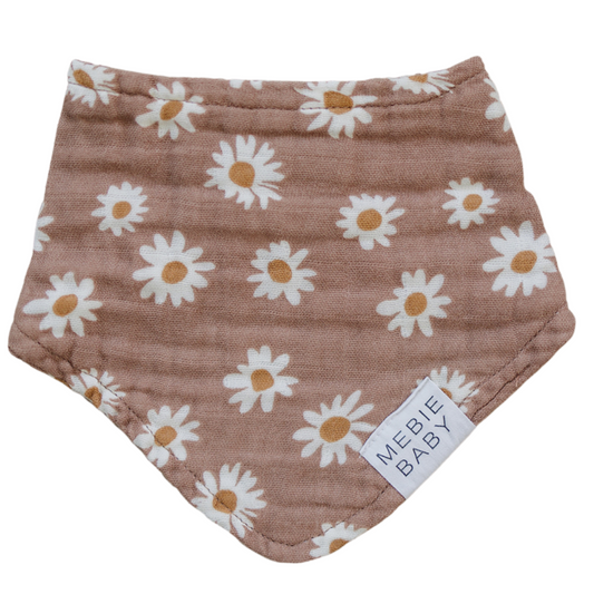 Daisy Dream Floral Muslin Bib