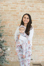 Winter Whirl - Zippy Zipper Romper