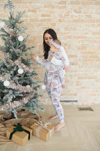 Winter Whirl - Zippy Zipper Romper
