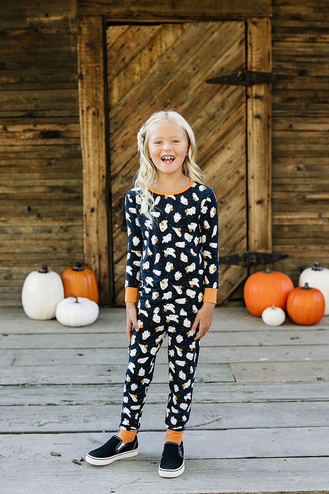 Ghosts Bamboo Cozy PJs