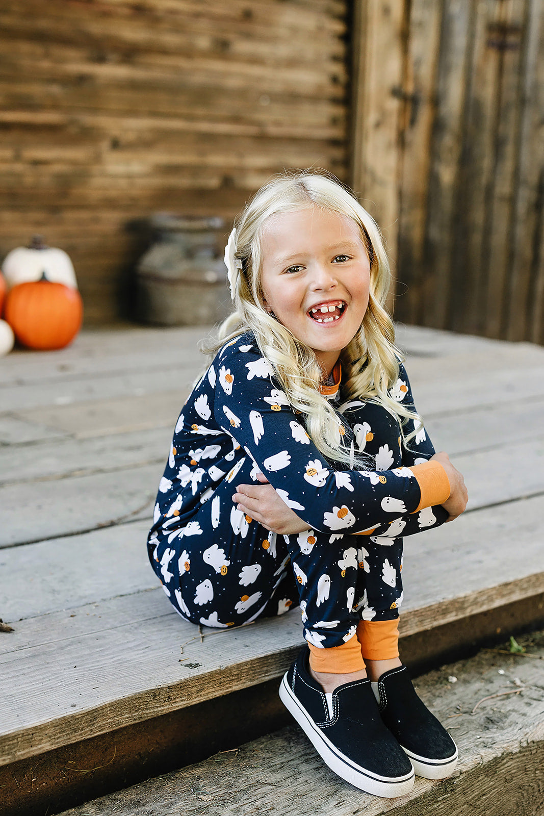 Ghosts Bamboo Cozy PJs