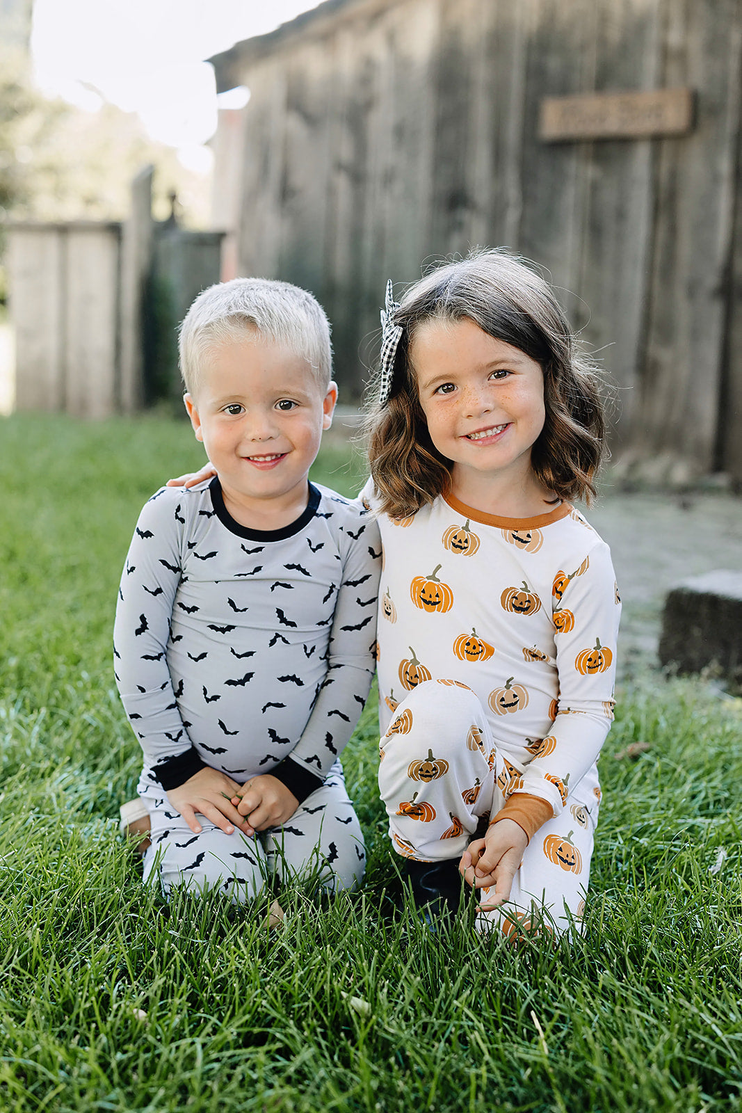 Pumpkins Bamboo Cozy 2Pcs PJs