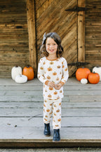 Pumpkins Bamboo Cozy 2Pcs PJs