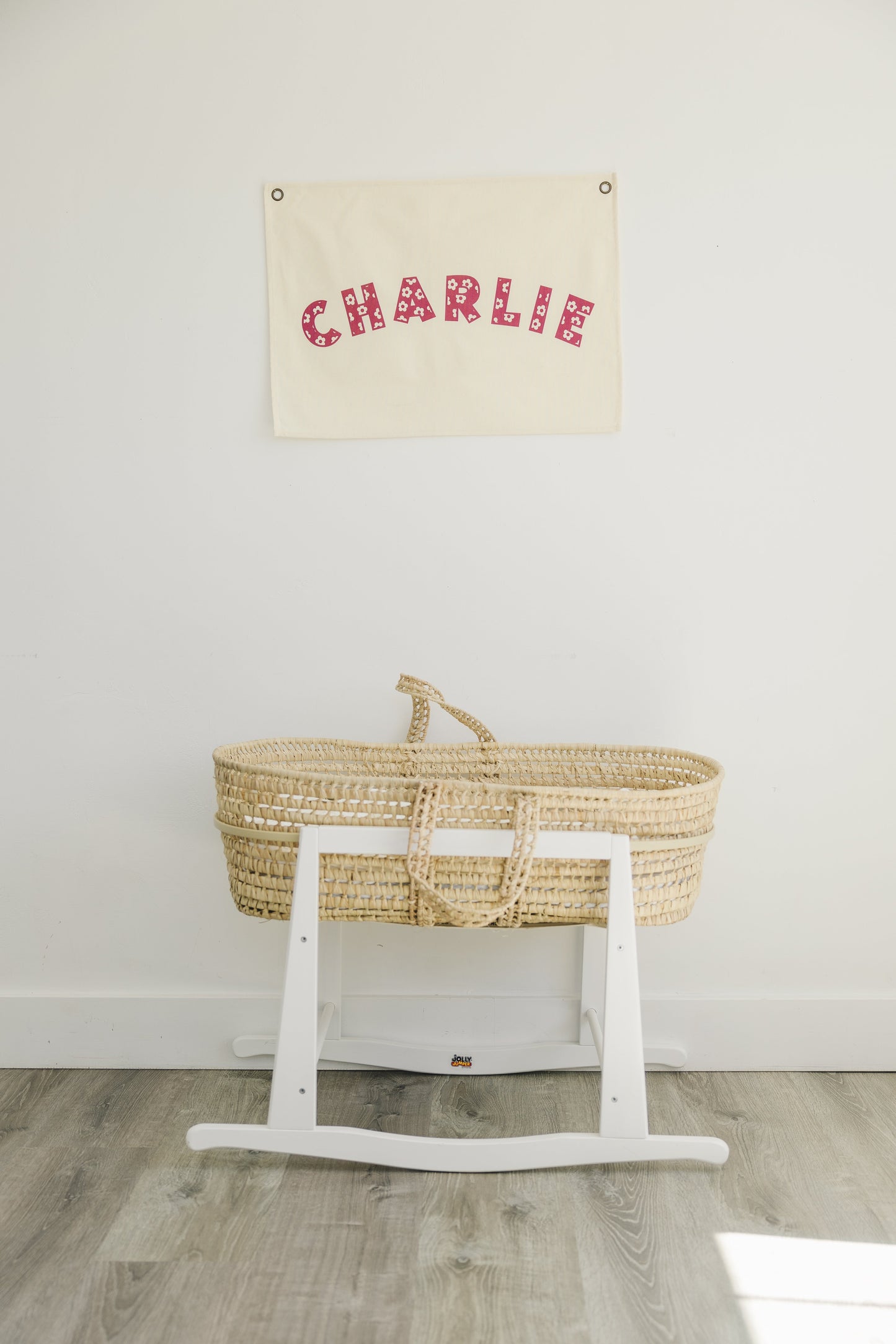 Custom Canvas Name Banner - Daisy Font