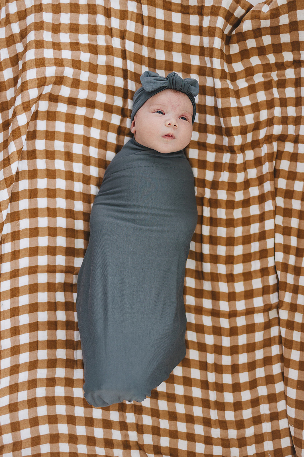 Gingham Muslin Quilt Blanket
