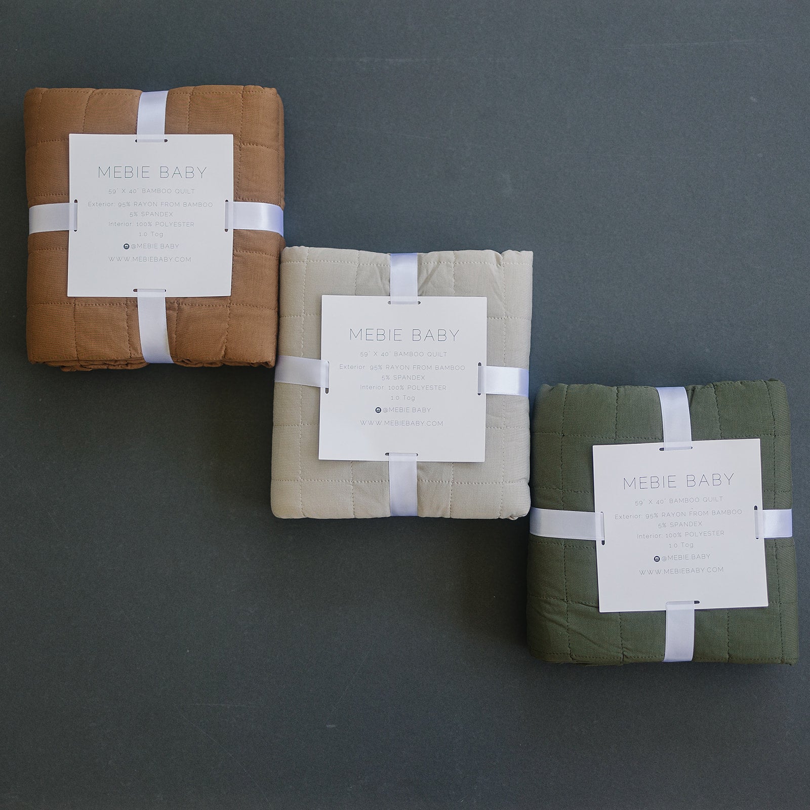 Mustard Bamboo Quilt Blanket