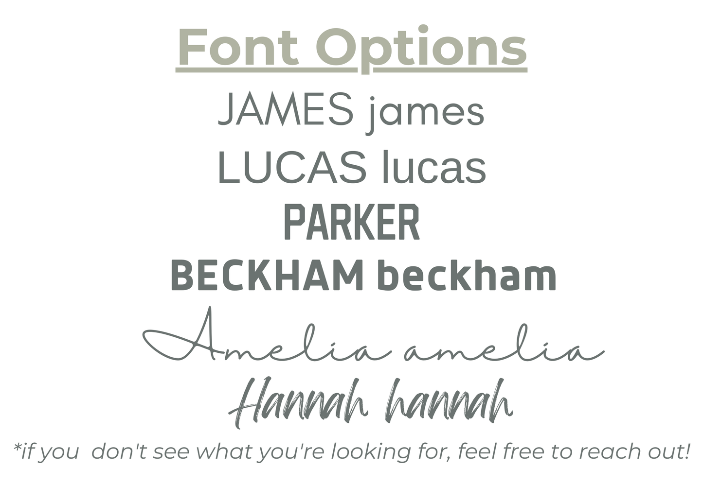 Custom Canvas Name Banner