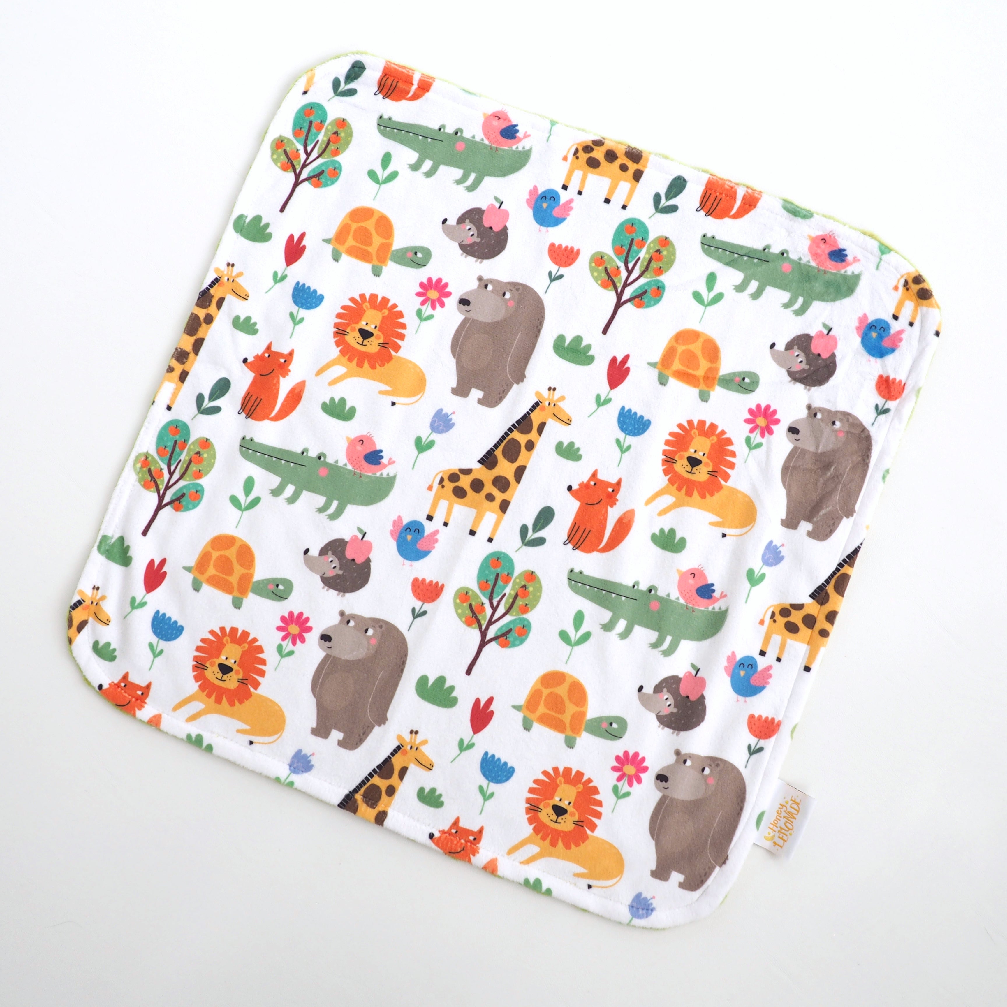 Mini Minky - Zoo Party Blanket