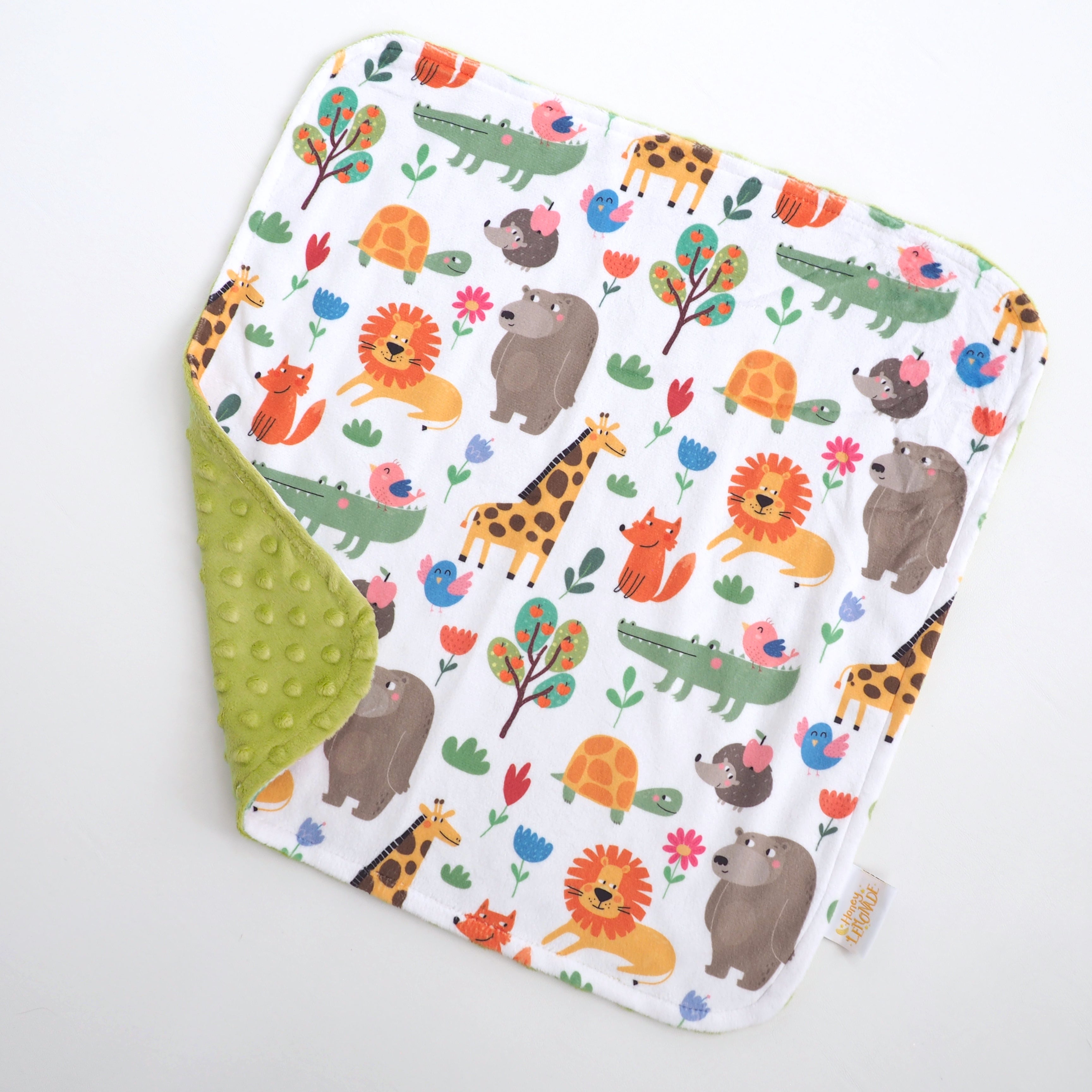 Mini Minky - Zoo Party Blanket