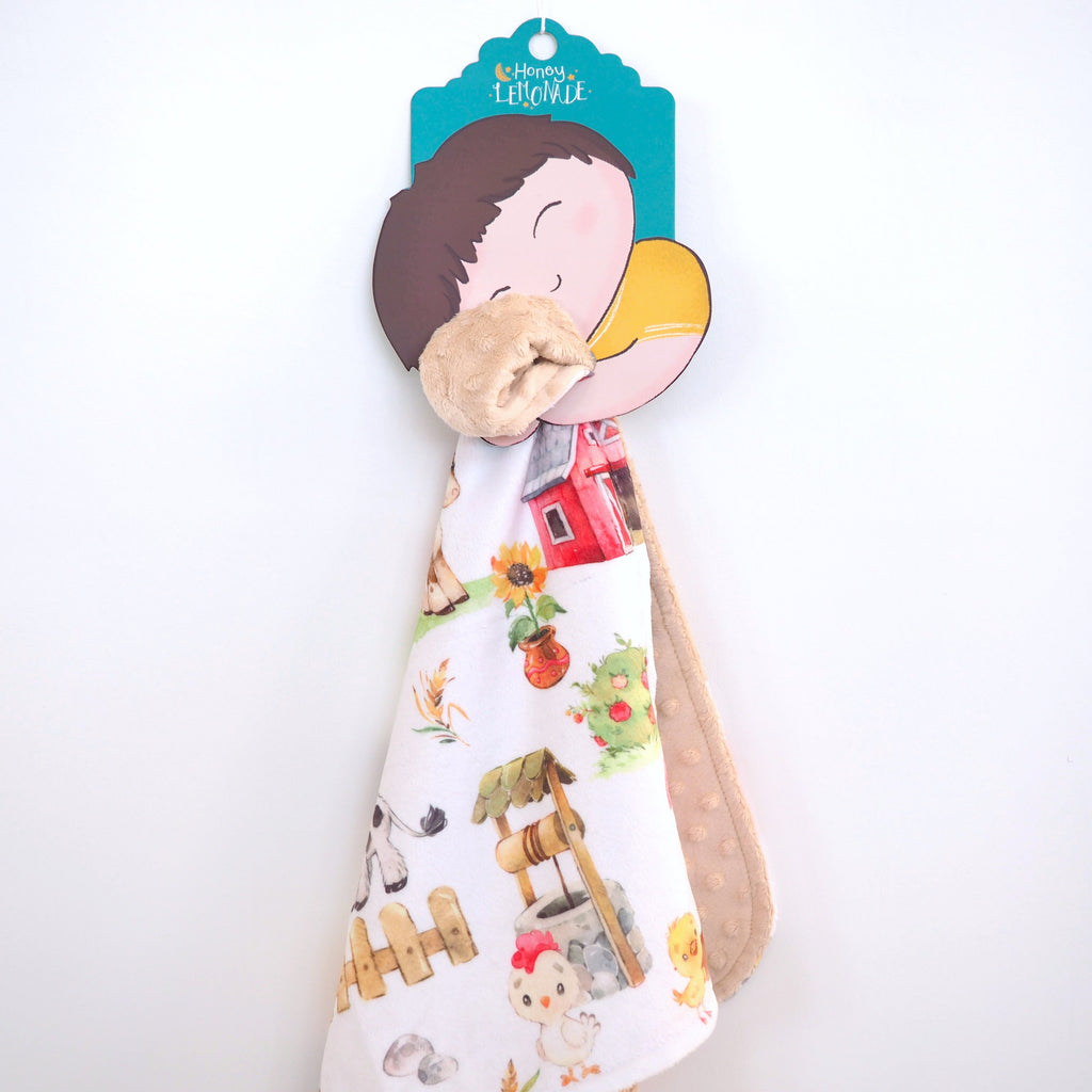 Mini Minky - Farm Animals Blanket