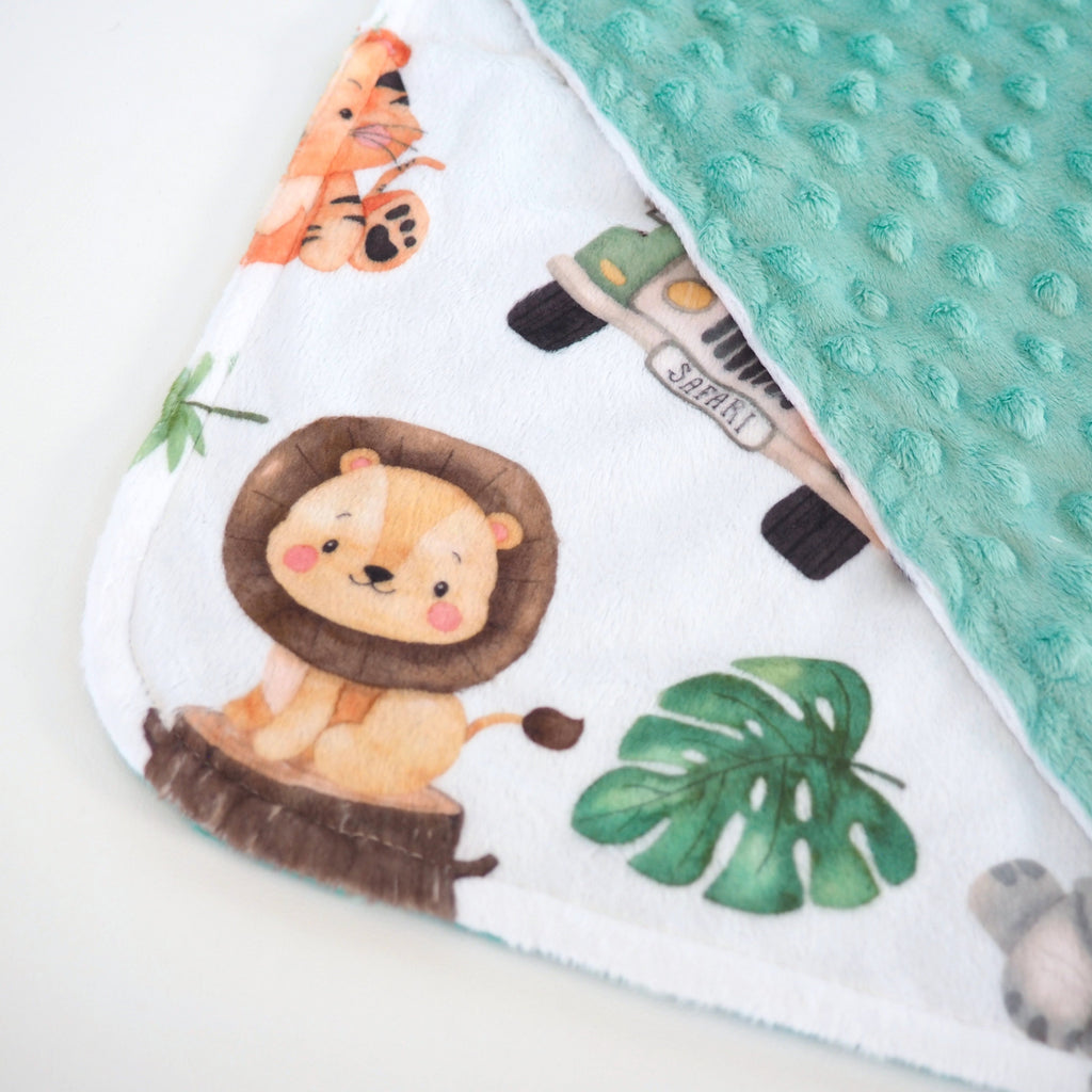 Mini Minky - Safari Blanket