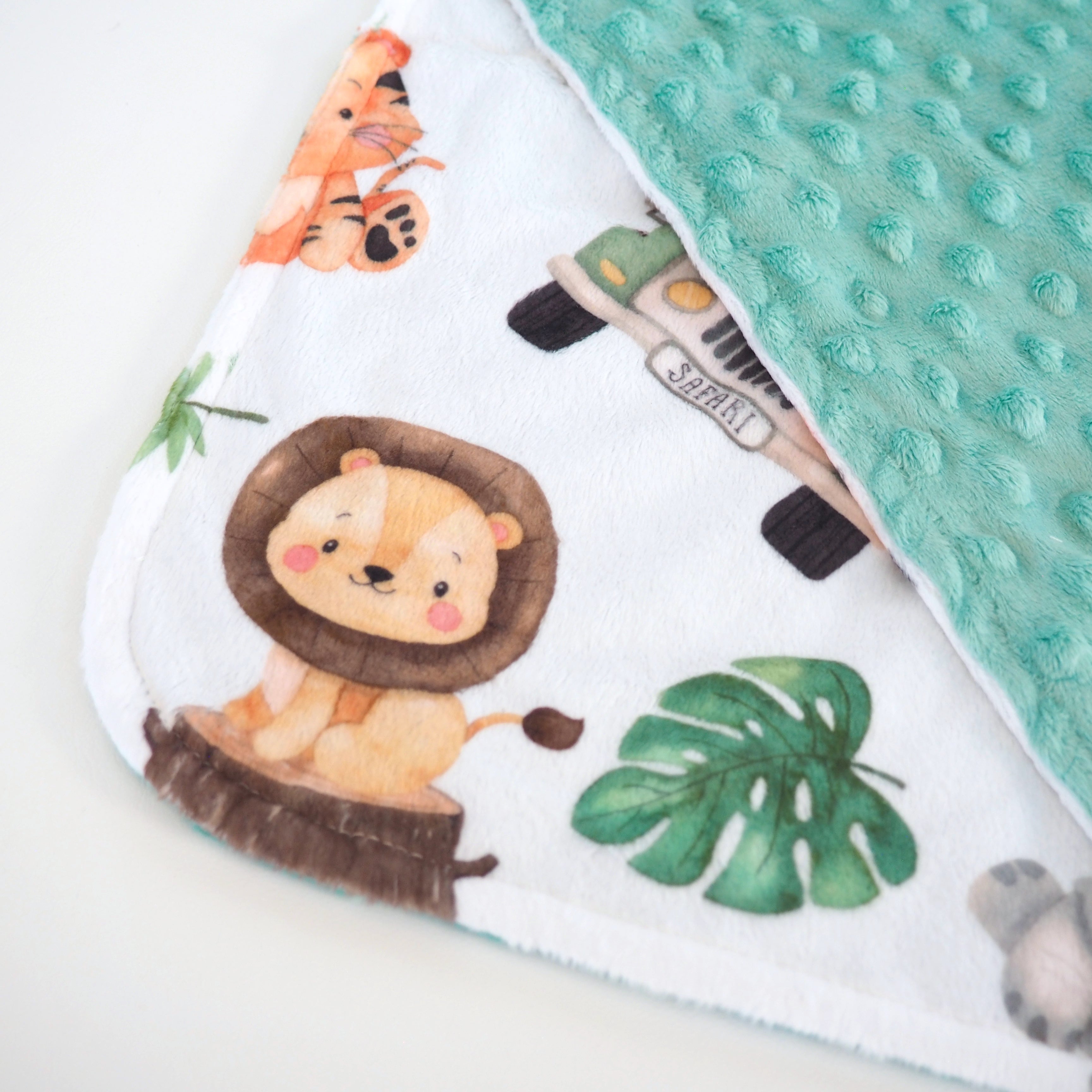 Mini Minky - Safari Blanket