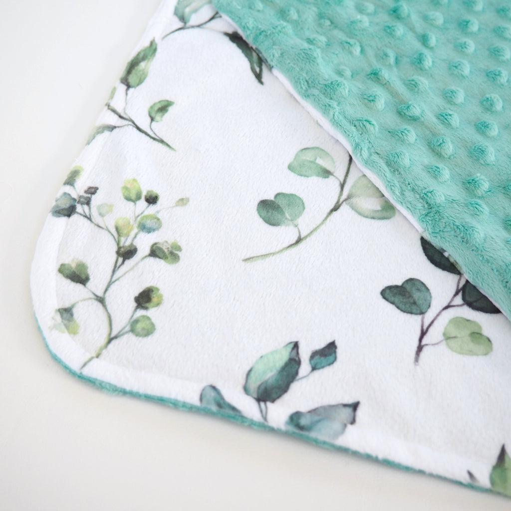 Mini Minky - Eucalyptus Blanket