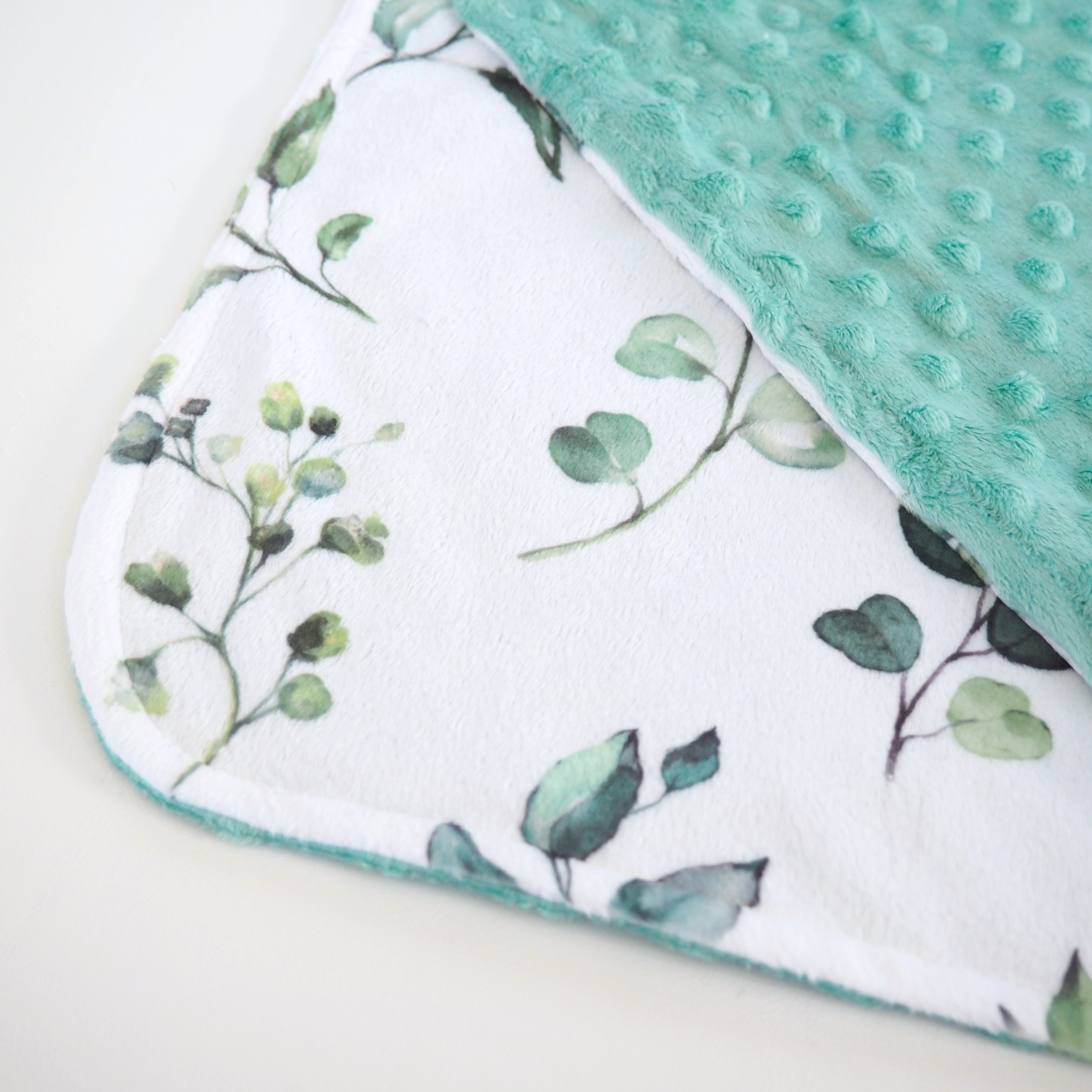 Mini Minky - Eucalyptus Blanket