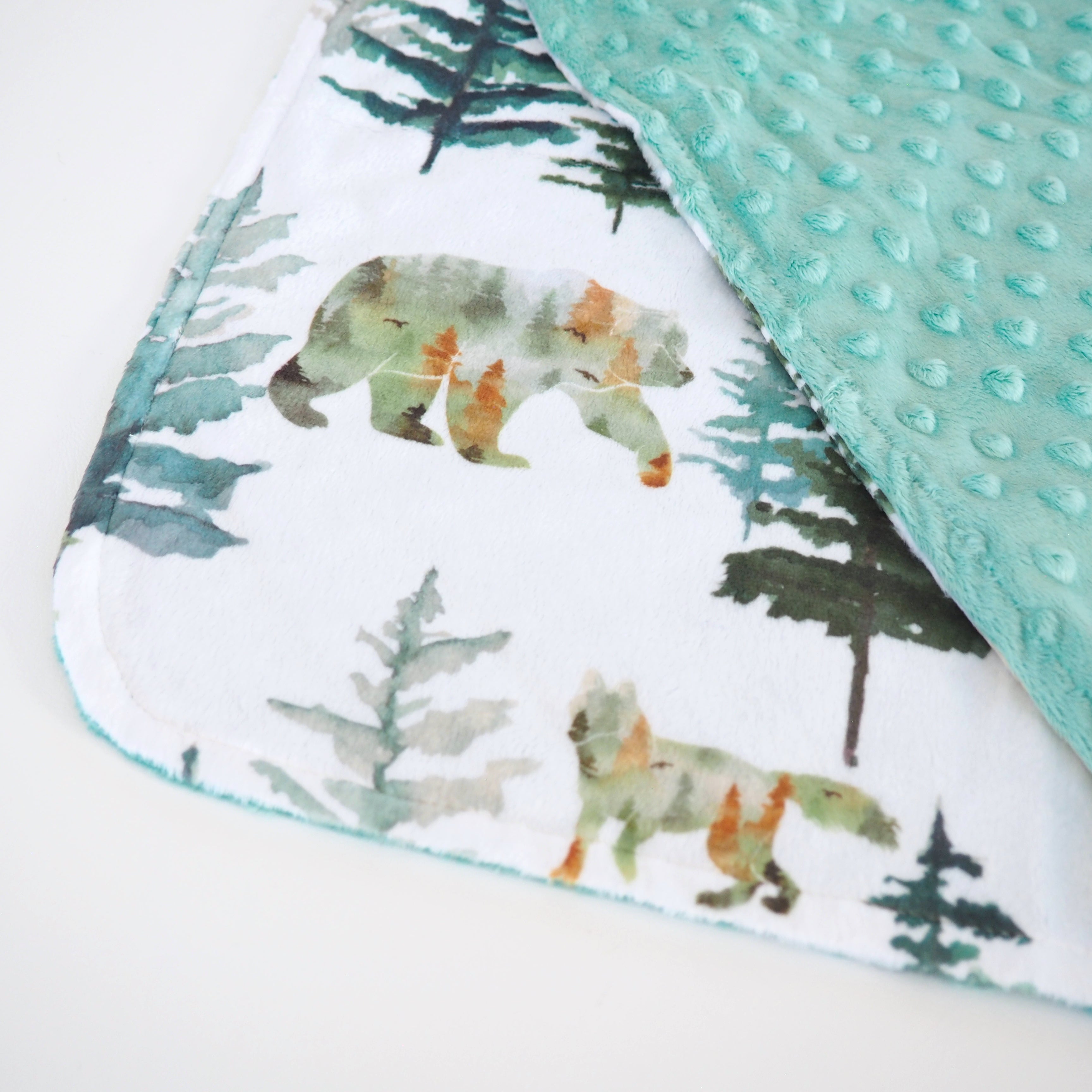 Mini Minky - In The Woods Blanket