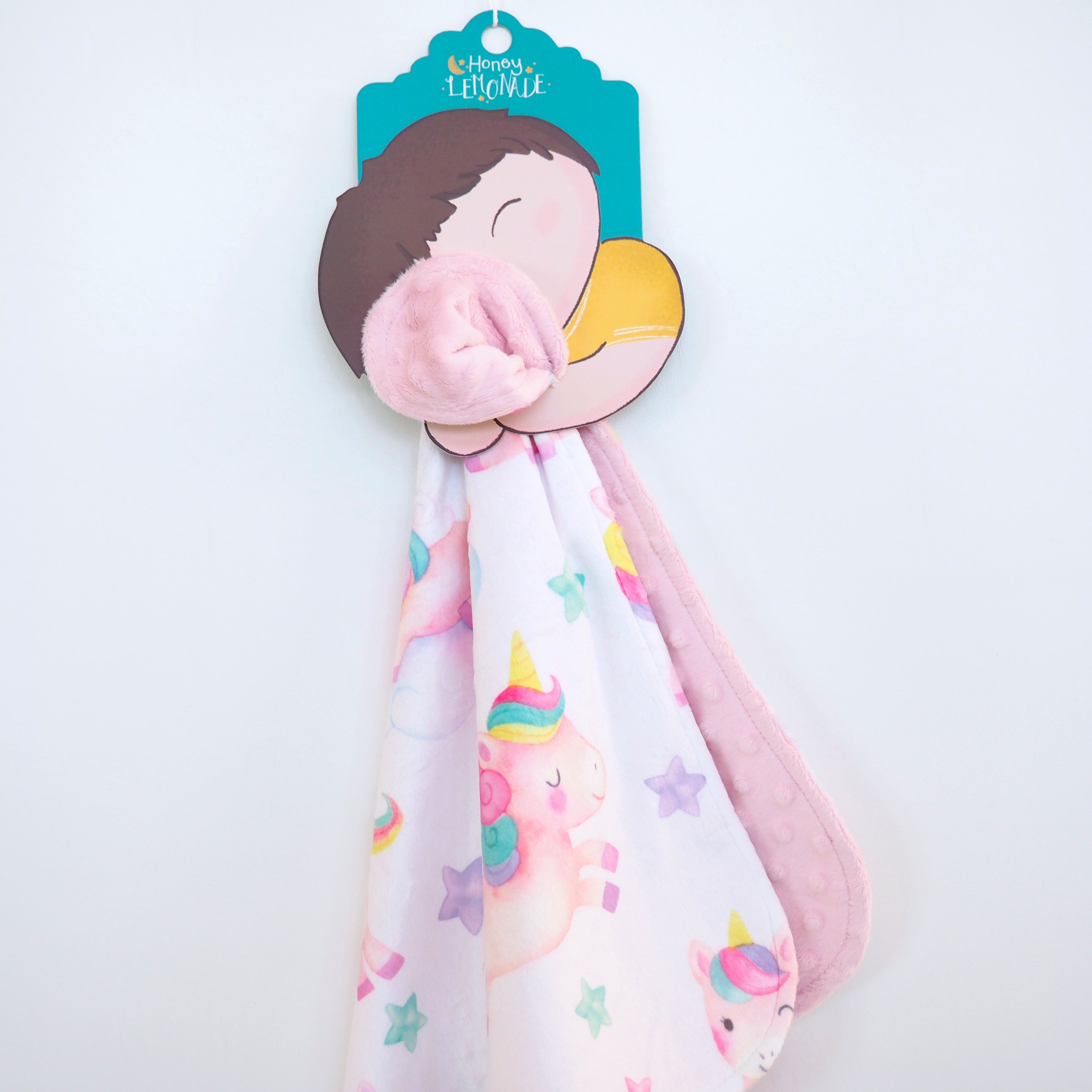 Mini Minky - Unicorns Blanket