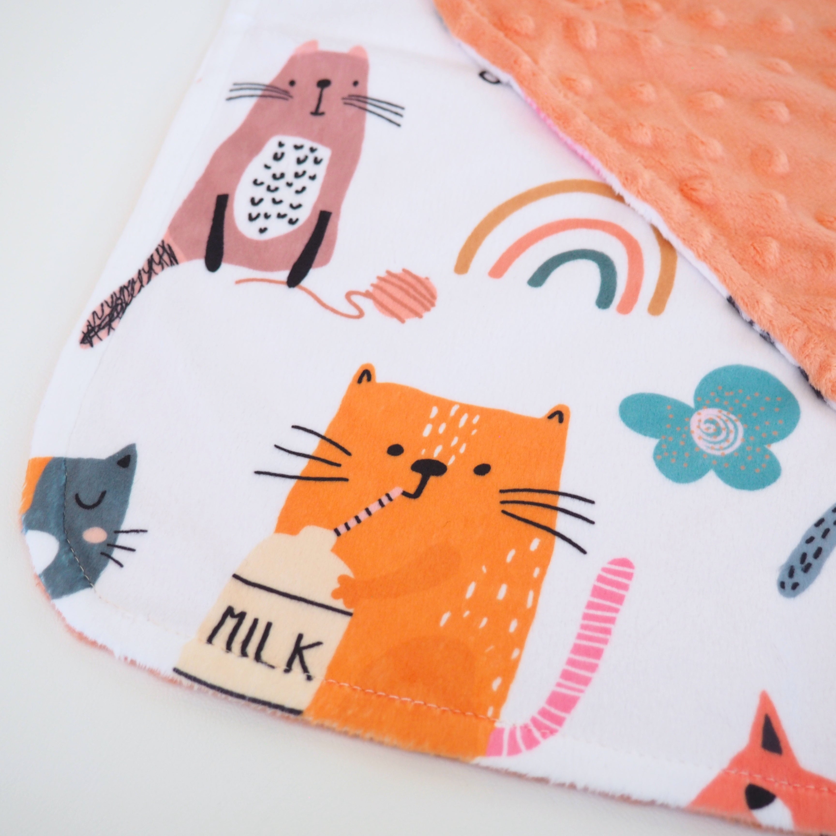Mini Minky - Cats Blanket