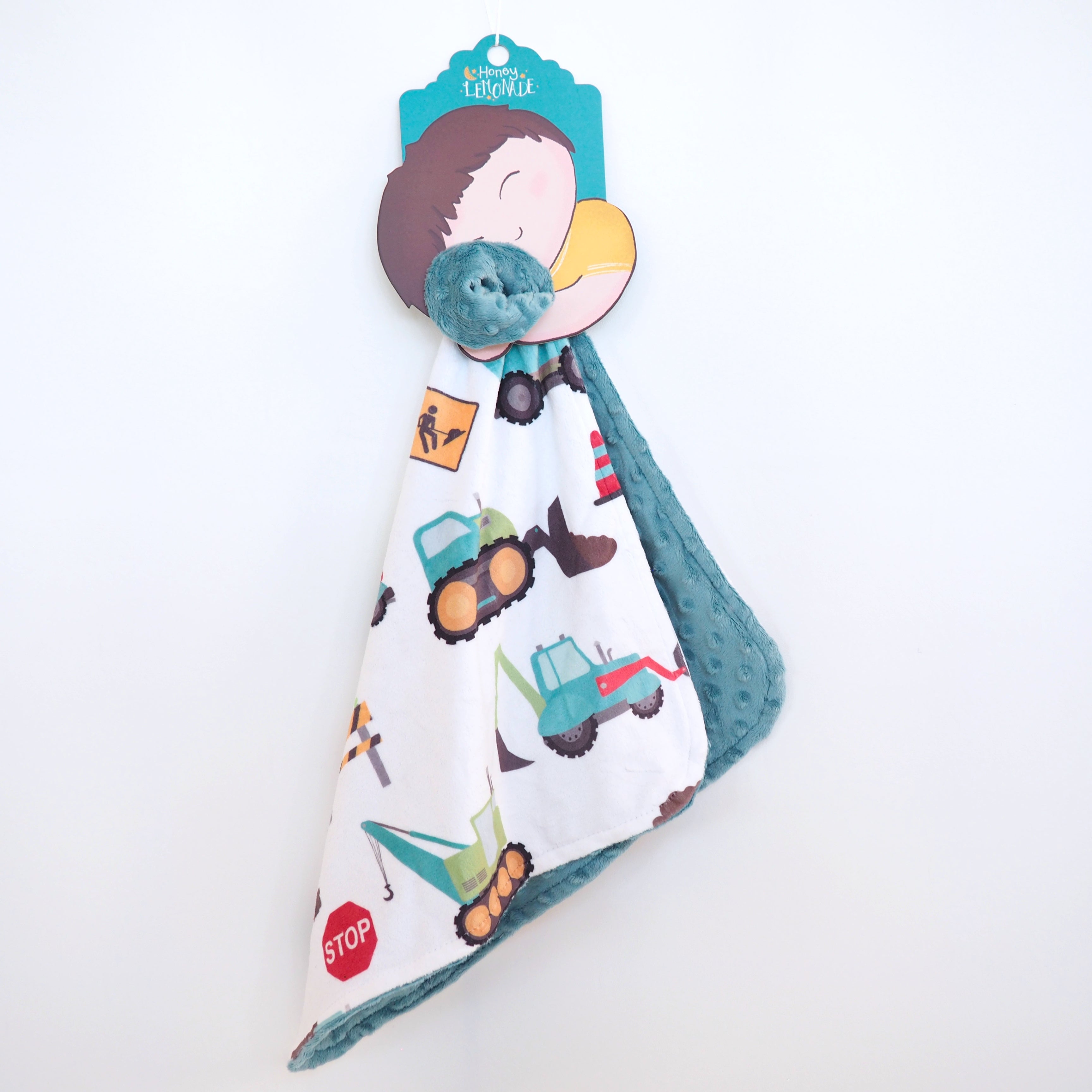 Mini Minky - Construction Trucks Blanket