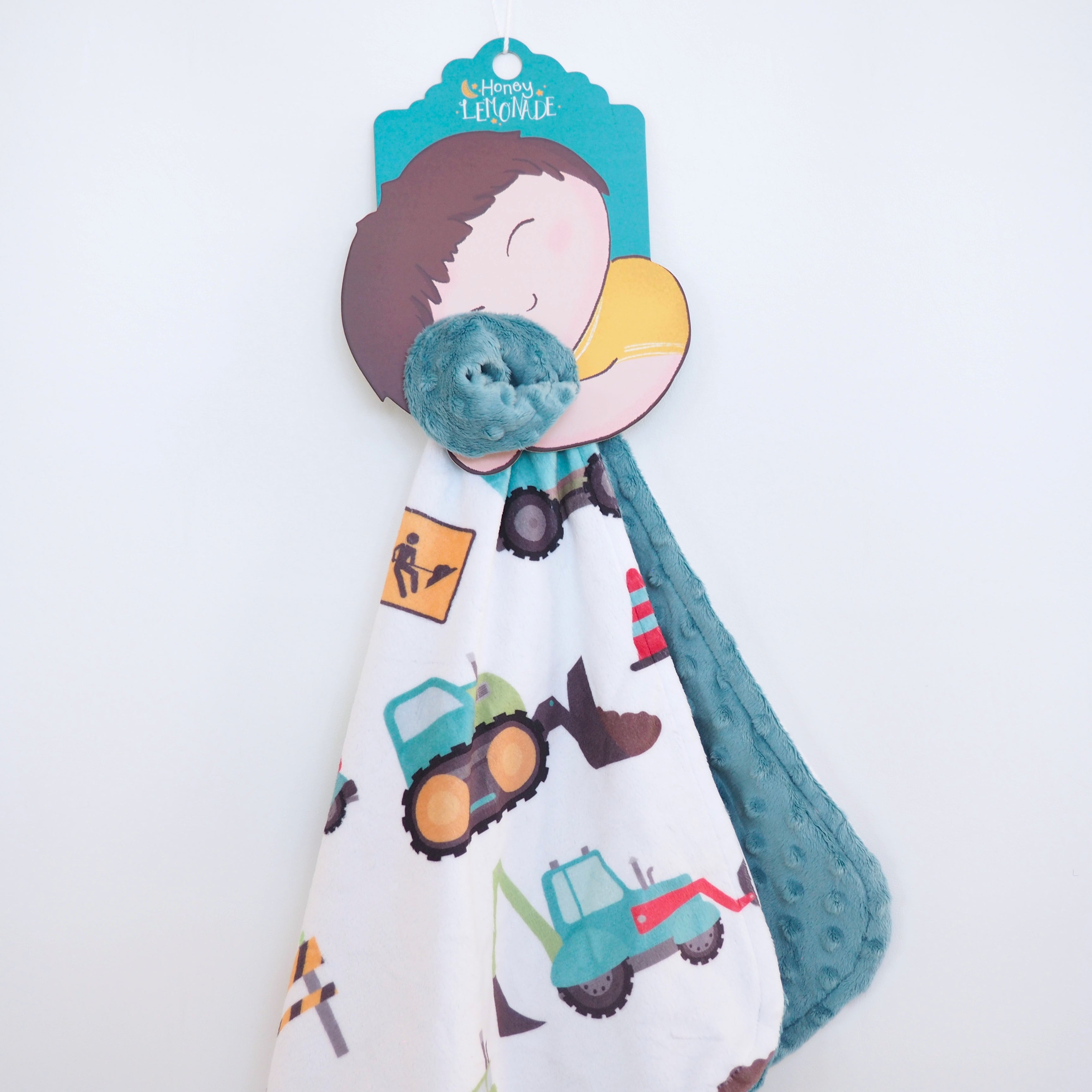 Mini Minky - Construction Trucks Blanket