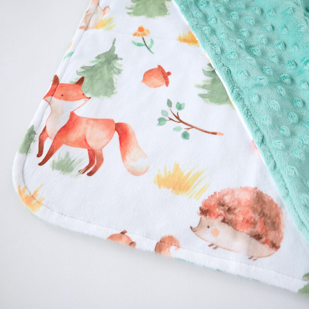 Mini Minky - Forest Friends Blanket