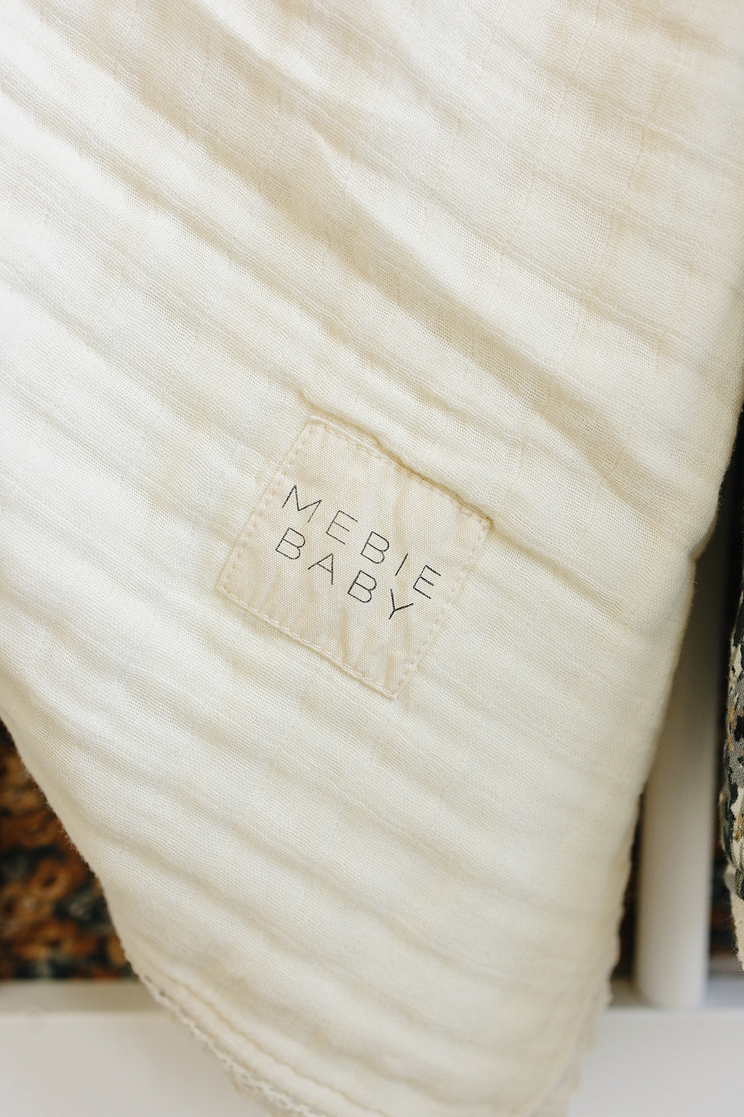 Cream Lace Muslin Quilt Blanket