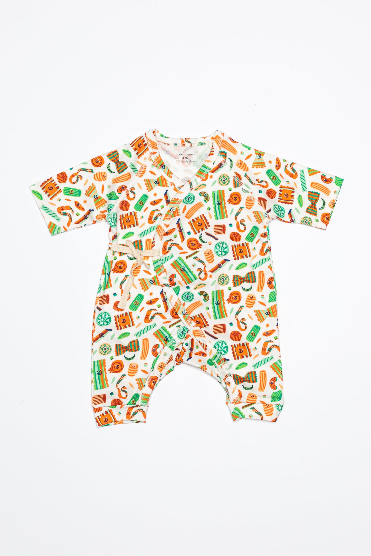 Pasta Festa Baby Kimono Onesie