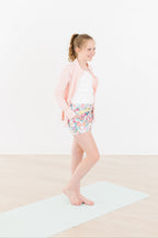 Petal Power Floral Active Shorty Shorts