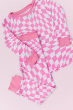 BUBBLEGUM WAVY CHECKERS DREAM SET