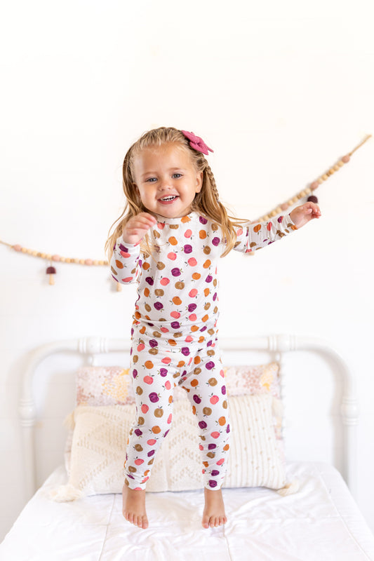 Apple of My Eye 2pc Bamboo Pajamas Set