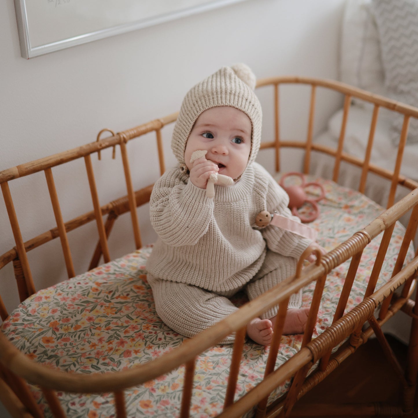 Mini Muslin Crib Sheet