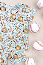 BASEBALL SMILEY DREAM SHORT SET
