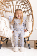 Bunny Blossoms 2pc Floral Bamboo Pajamas