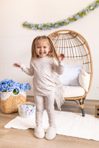 Tiny Tulips 2pc Floral Bamboo Pajamas