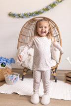 Tiny Tulips 2pc Floral Bamboo Pajamas