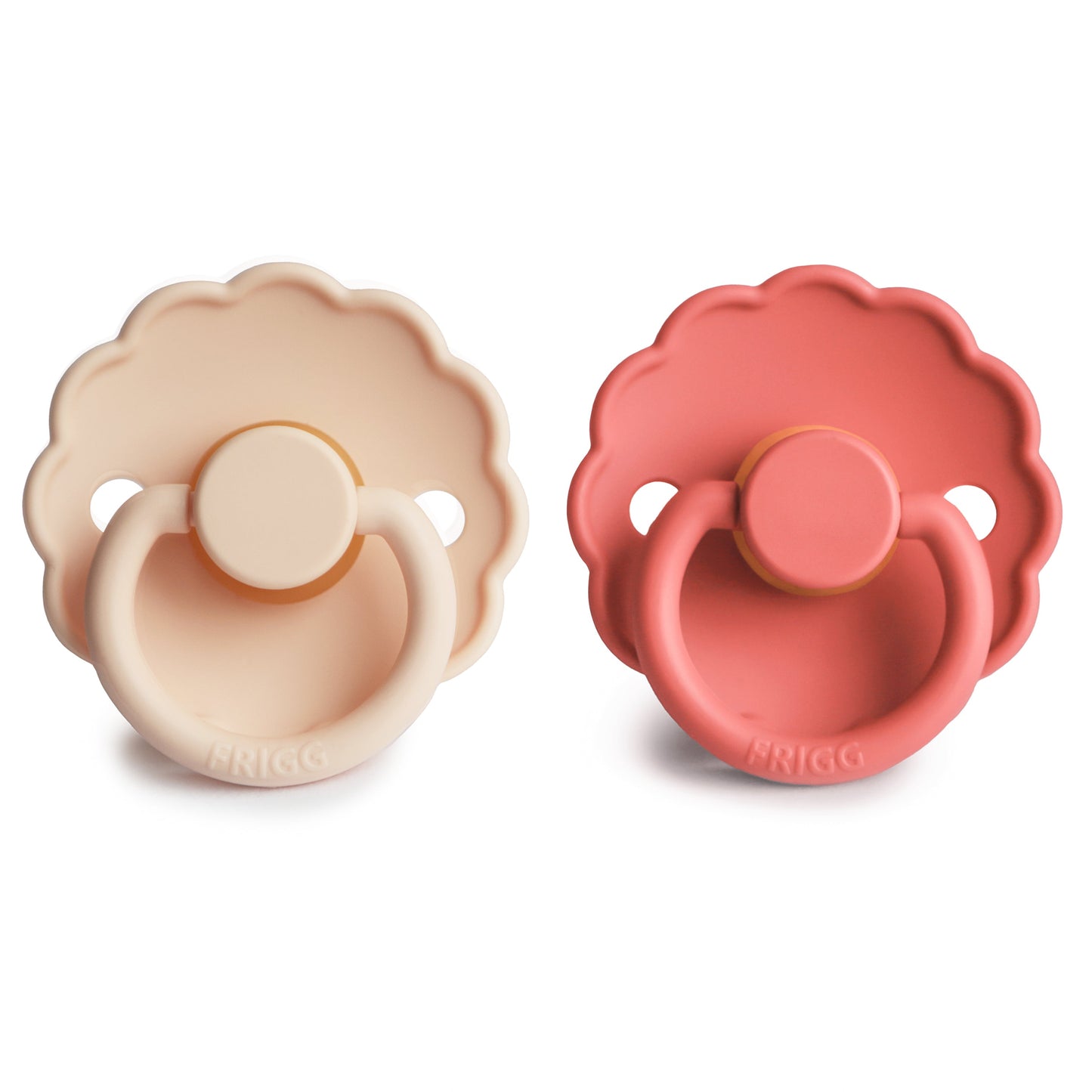 FRIGG Daisy Natural Rubber Pacifier 2-Pack