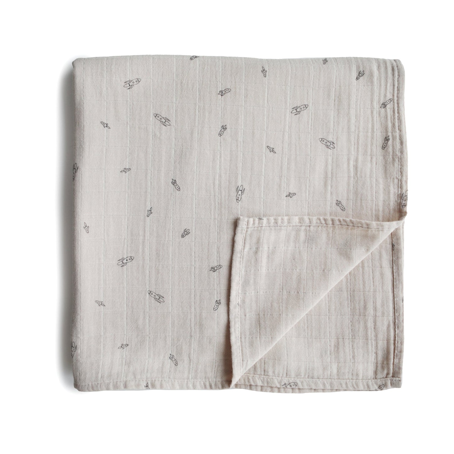 Organic Cotton Muslin Swaddle Blanket