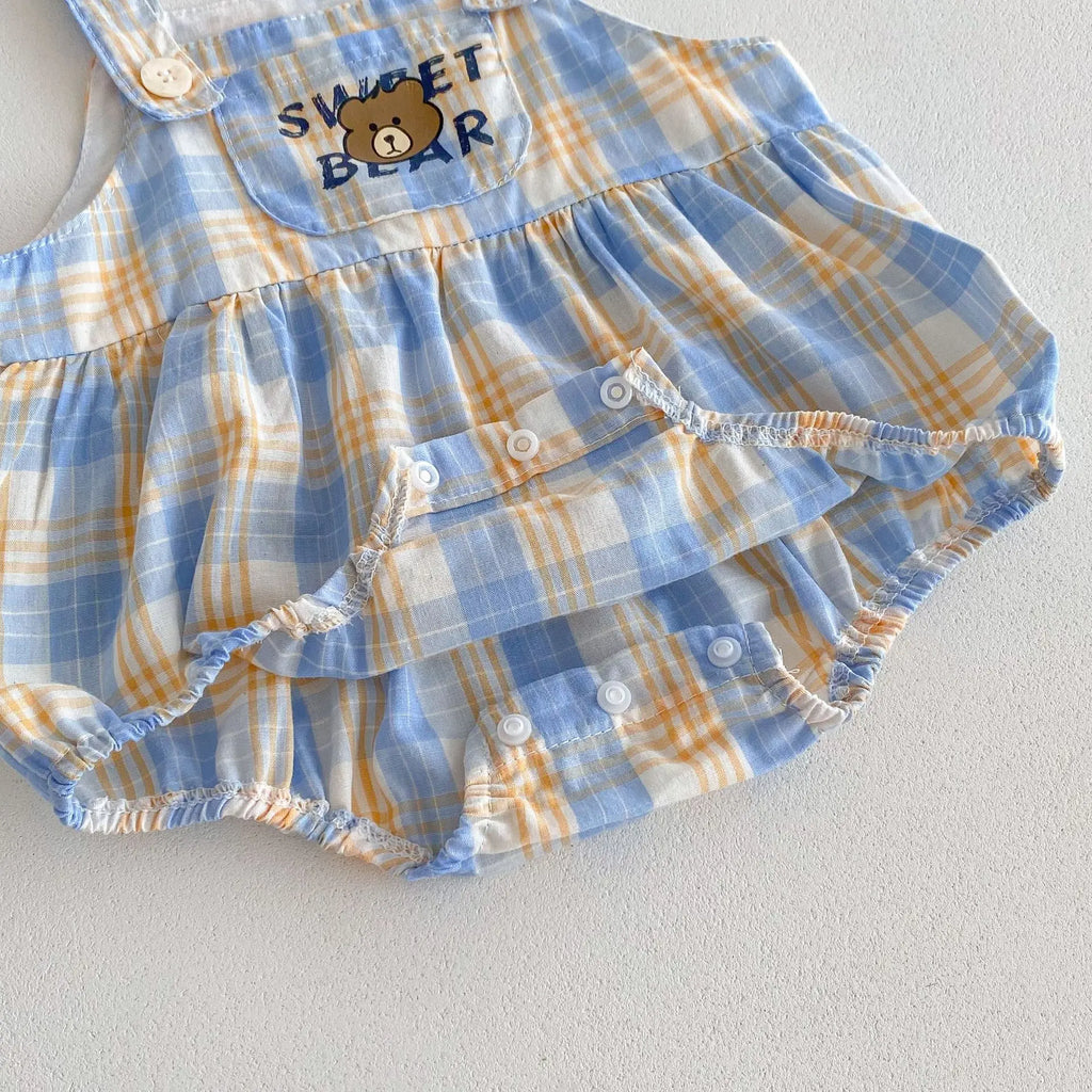 Sibling Bear Bodysuit Romper Outfit