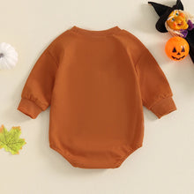 Load image into Gallery viewer, Baby Boys Girls Mommys Little Boo Halloween Romper Long Sleeve Letter Embroidery Bodysuit
