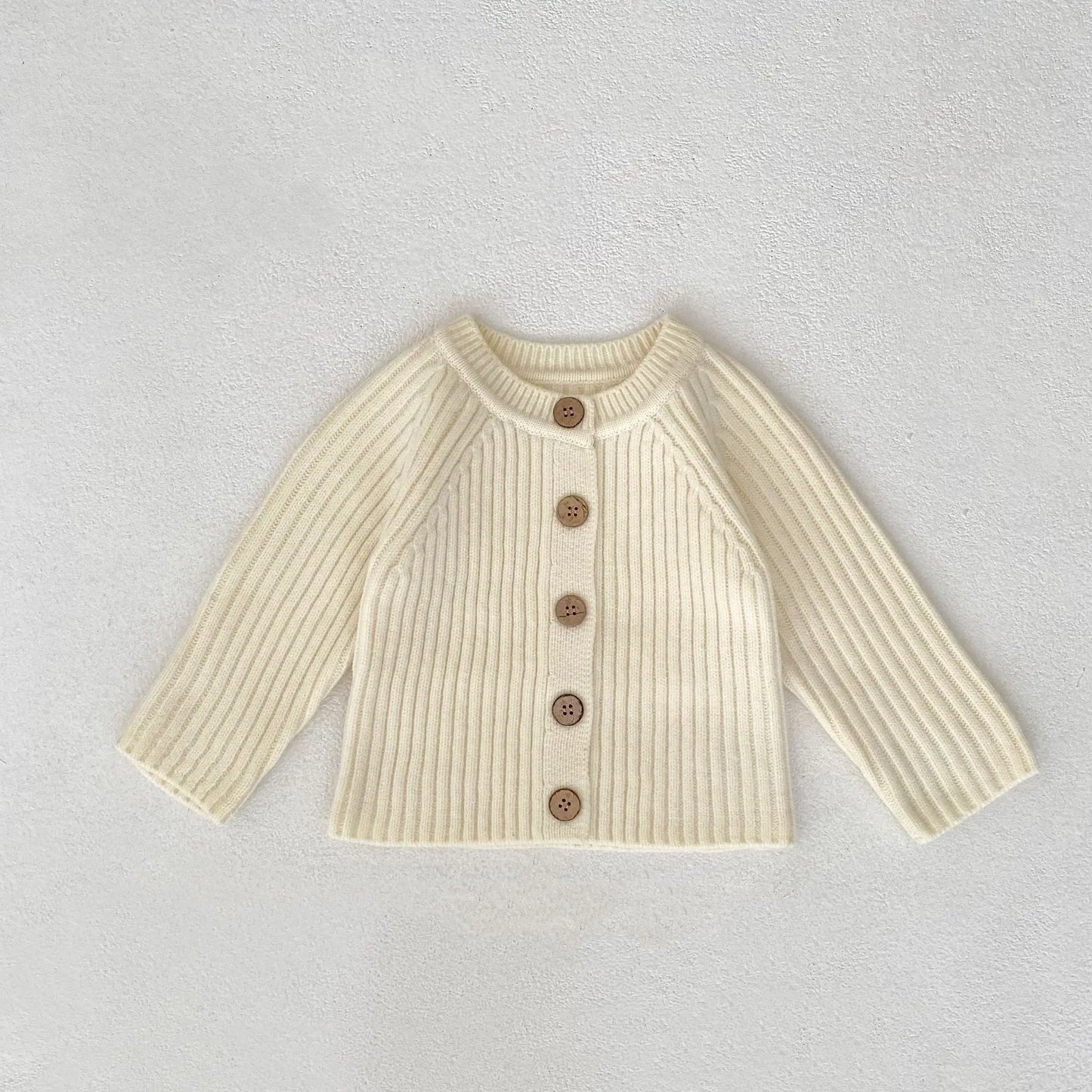 Baby Toddler Boy Girl Sweater Cardigan Knit Winter Clothes Thick Warm Knitwear Long Sleeve Top